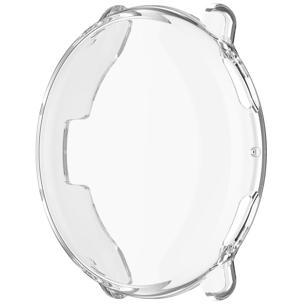 For Huami Amazfit Active 2 (A2437) Watch Case Full Coverage TPU Flexible Cover Transparent