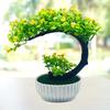 Fake Bonsai Romantic No Watering Plastic Beautiful Artificial Flower Bonsai with Pot