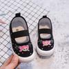 Zapatillas Cartoon Girl Shoe Autumn New Breathable Canvas Shoe Flat Sole Single Shoe Printed Casual Shoes Kid Shoes Zapatos Niña