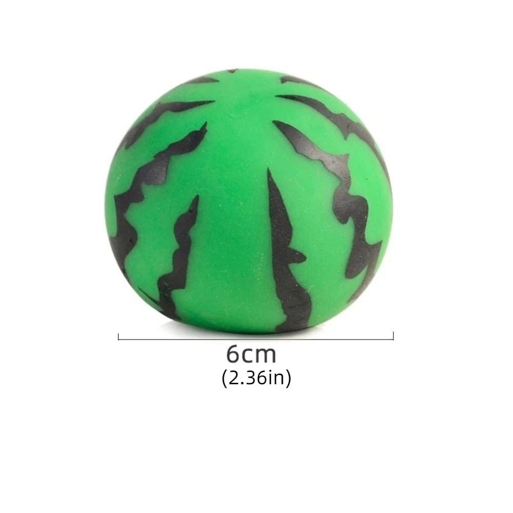 Cute Summer Watermelon Squeeze Toy Realistic Slow Rebound Toy Sensory Fidget Ball Student Prize
