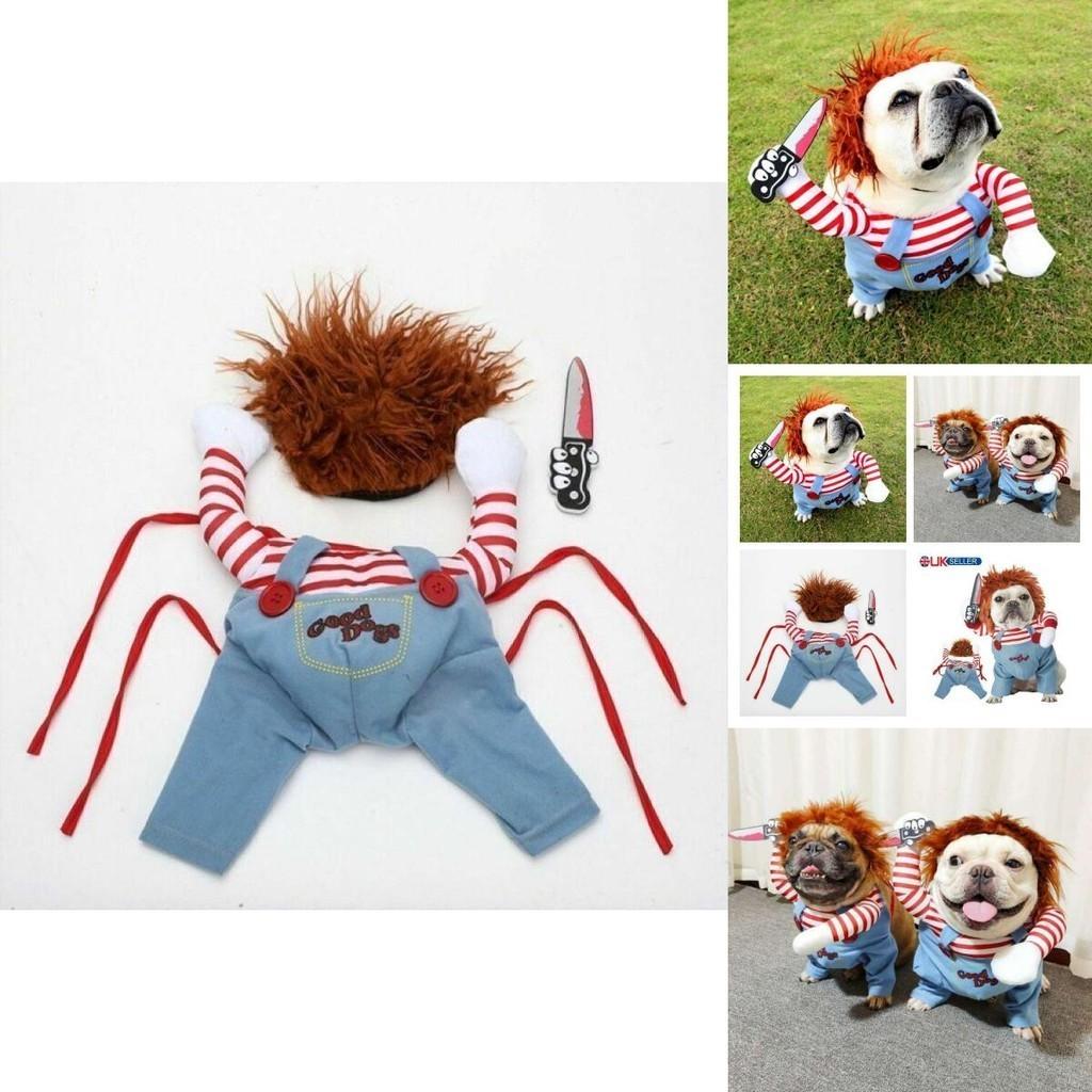 Disfraz de Payaso Perro Poppy Para Halloween, Juego de Rol y Fiestas