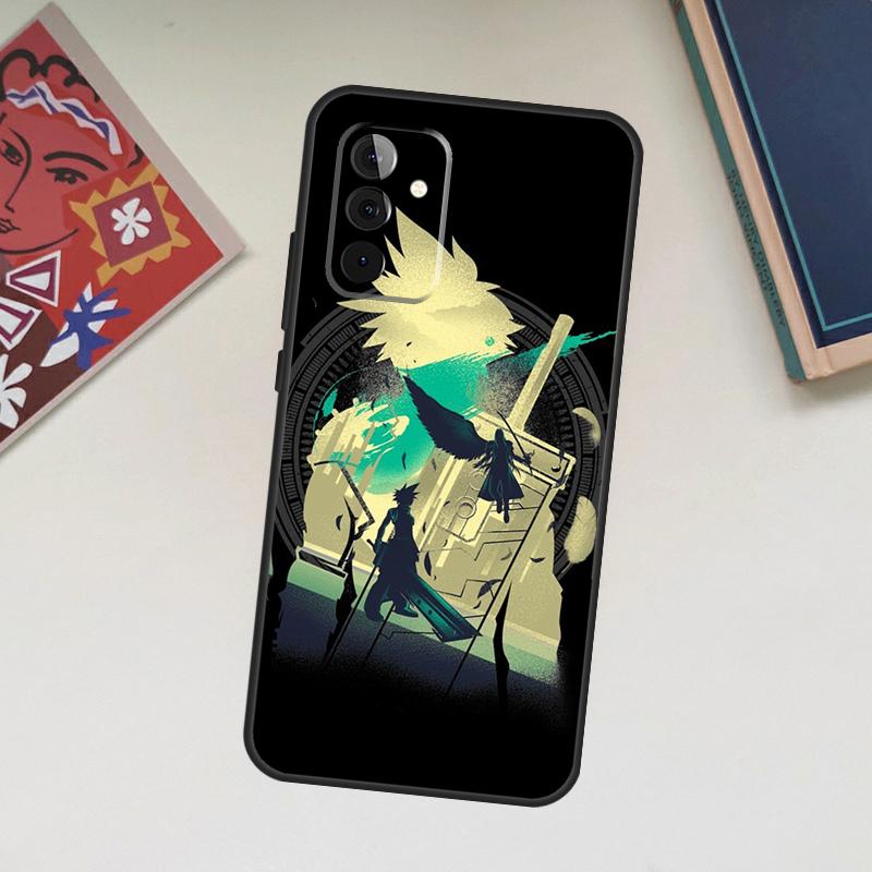 Final Fantasy VII Case For Samsung Galaxy A15 A25 A14 A34 A54 A12 A22 A32 A52 S A51 A71 A13 A23 A33 A53 Cover