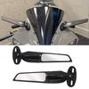 For Yamaha YZF R1 R3 R6 R6S R15 R25 R125 V2 V3 Motorcycle Modified Wind Wing Adjustable Rotating Rear View Mirror Rear
