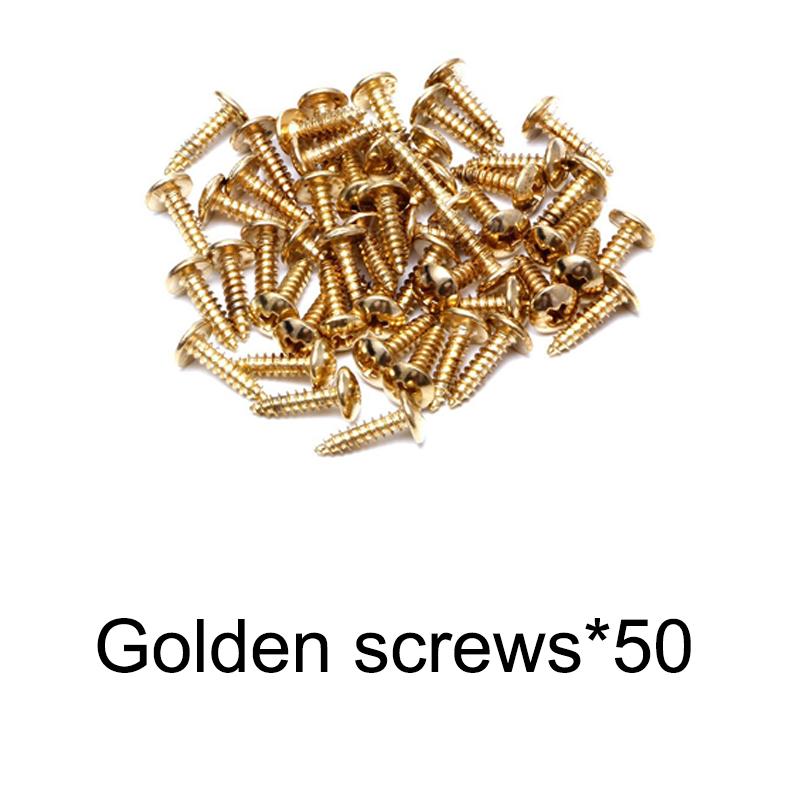 electric guitar bass protective plate screws 3*12mm protective plate rear cover plate socket screws with box packaging HY