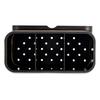3 Compartment Kitchen Sink Caddy Gold Removable Tray Organizer Sponges Brushes Cleaning Tools Stylish Compact Durable Non-Slip