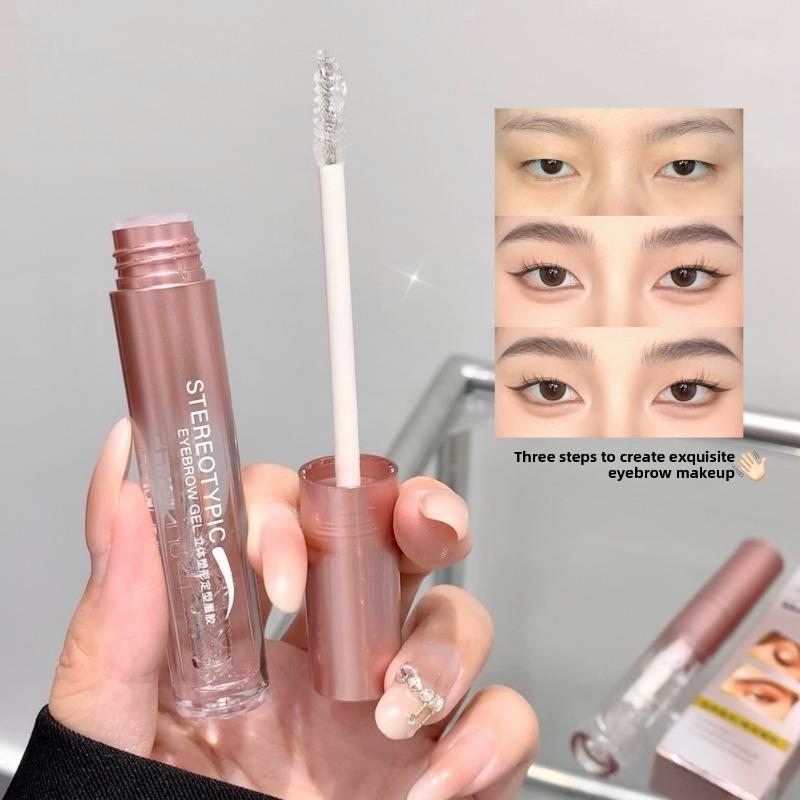 Wild Eyebrow Shaping and Setting Eyebrow Gel with Distinct Eyebrows Sweat-proof and Water-proof Setting Eyebrow Gel