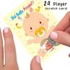 Ratespiel Babyparty Rubbellos Spiel Gewinnspielkarte Geschlechtsneutral Junge Mädchen Unterhaltungsaktivität für Festival Party