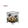 M-Iron Coffee Pod Holder Large Capacity Coffee Capsule Holder Coffee Creamer Container Square Shape Pod Storage Cup
