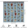 Decorate Your Bathroom with These Cute Dog Print Shower Curtains