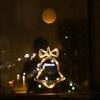 LED Reindeer Santa Suction Cup Lights for Living Room, Shop Window, or Christmas Tree - Creative Colored Decorations