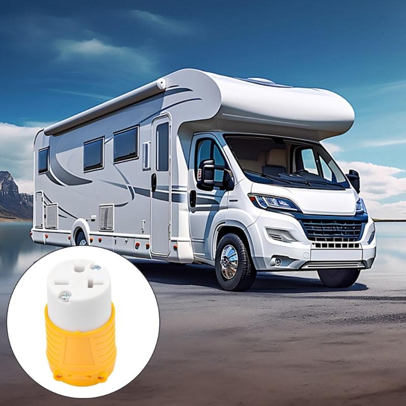 Three Pin Male/Female NEMA 6-20P Industrial Outdoor Plug Straight 20A/250V High Power Power Connectors Converters