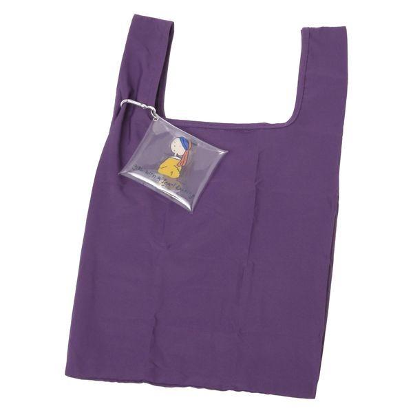 LAKOLE LAKOLE World Masterpiece Eco Bag with Pouch Sunflower  Pearl Earrings