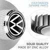 UDXKW1 4pcs Car Wheel Tire Valve Caps Stem Auto Styling For Volkswagen VW R-line GTI UPi Golf 7 Golf 8 Passat Jetta Touran CADDY