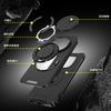 Magnetic Ring Stand Phone Case For Xiaomi Redmi Note 14 Pro 4G Plus 5G Slide Camera Lens Protection TPU Frame Plastic Back Cover