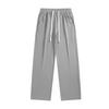 New Ice Silk Pants Summer Casual Pants Men's Thin Sports Pants Black Loose Tying Feet Nine-point Trousers