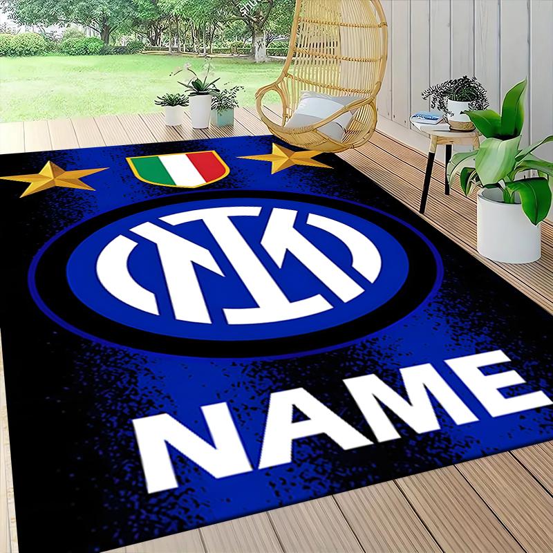 Custom Name Argentina Football Crest Carpet Rug Customizable Soft Washable Anti-Slip Home Living Room Sofa Mats Personalized Rug. 0909193