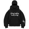 Printed Men's and Women's Hooded Sweater Hoodie Top