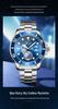 Longbo Men's Waterproof Luminous Steel Band Business Casual Watch