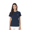 Maison Kitsune Ss22 Round Neck Pullover Short Sleeve T-Shirt Women t-shirts Navy IW00146KJ0012-H481
