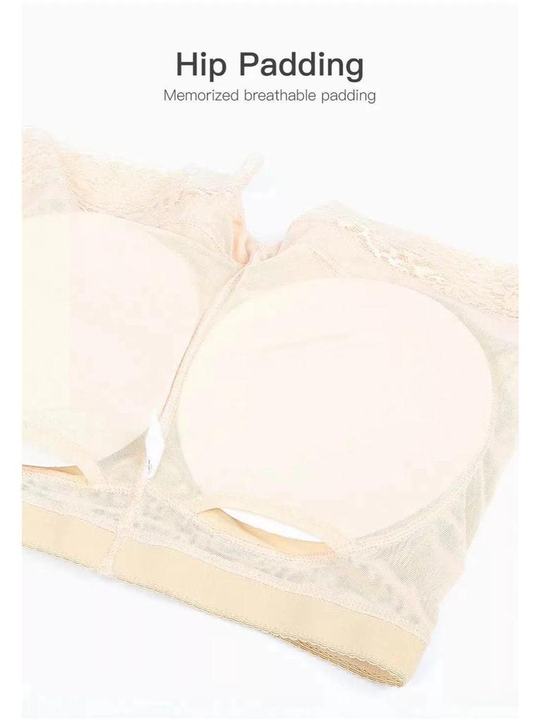Hip-Lifting Women’s Shapewear: Bottom-Enhancing Padded Boxers