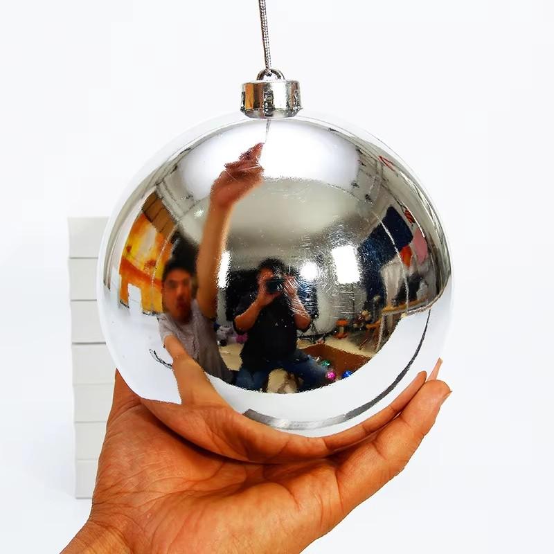 1 pz 150mm-250mm Pallina Decorazione Natalizia Ornamenti Albero di Natale Appendi Pallina Lucida per Casa Bar Festa Matrimonio Decorazione Xmas