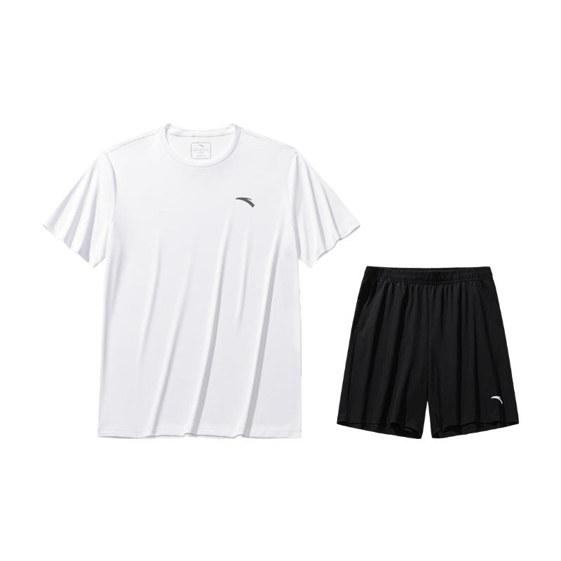 

Anta Autumn Training Series Moisture Wicking Quick Dry Casual Sports Suit Men suit 952527207-1 S