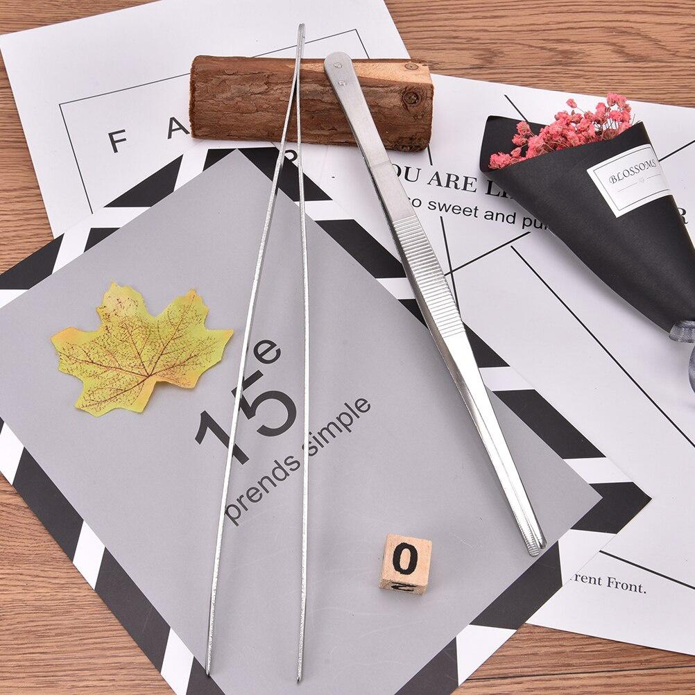 1PC Kitchen Gadgets Barbecue Thicker Tongs Food Tongs Food Clip Stainless Steel Churrasco Tweezers Clip Barbecue Buffet Restaurant Tools