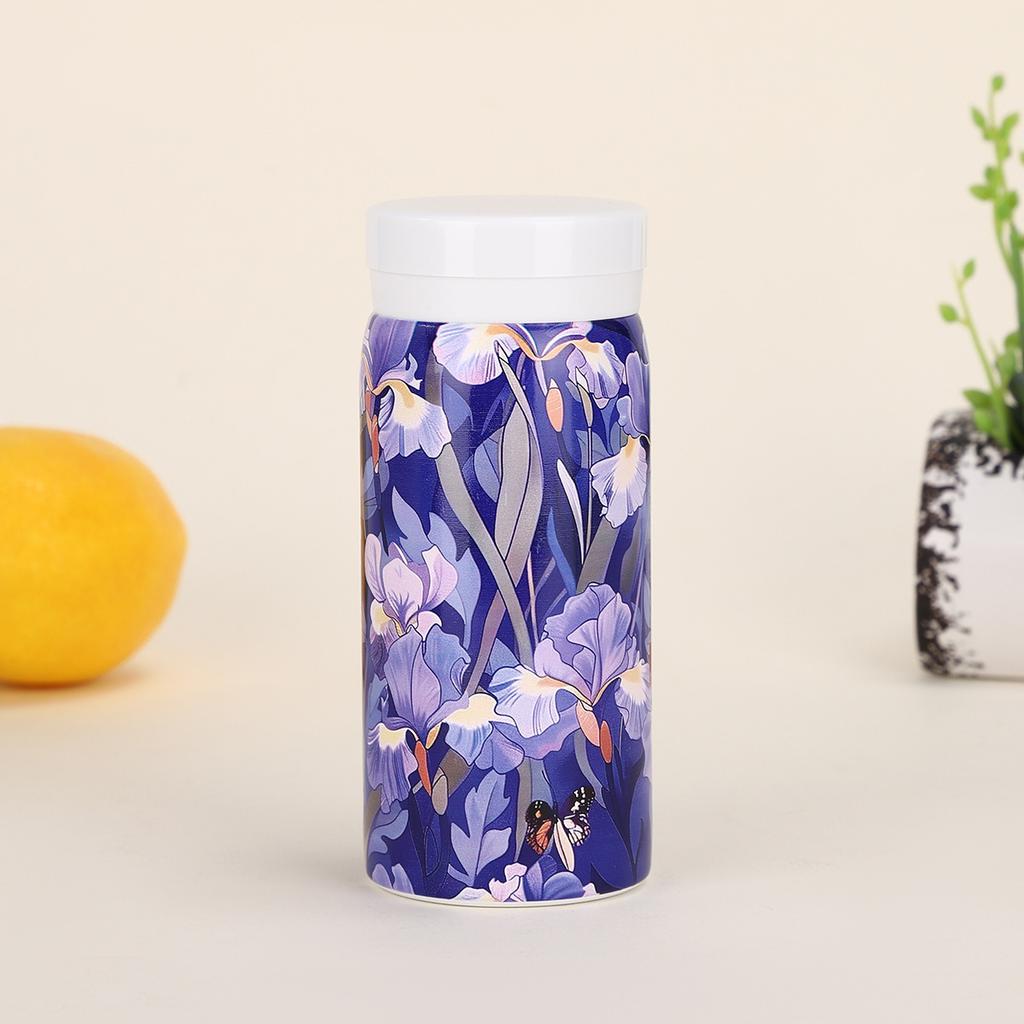 Stylish Portable Pocket Mug Ins Fashion Macaron Gift Mug Cute Mini Steel Thermos Mug Durable Durable Useful Useful