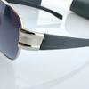 Men's Oversized Polarized Aviator Sunglasses - European/American Style, UV Protection, Metal Frame, Model 8516.