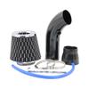 Cool Air Intake Kit, 3Inch Universal Car Cool Air Intake Pipe Aluminium Automotive Filter Induction Flow Hose Pipe Kit