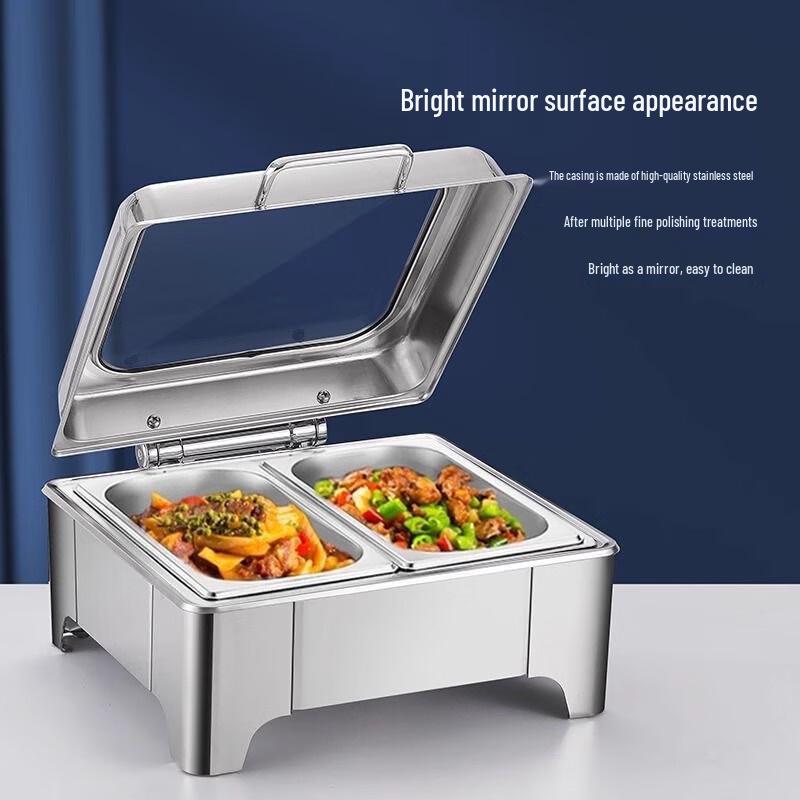 Zhandouhu Commercial Stainless Steel Buffet Warmer