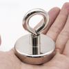 Pot Garage Deep Sea with Eyebolt Ring Pulling Fishing Magnets Kitchen Tools Salvage Magnets Hooks