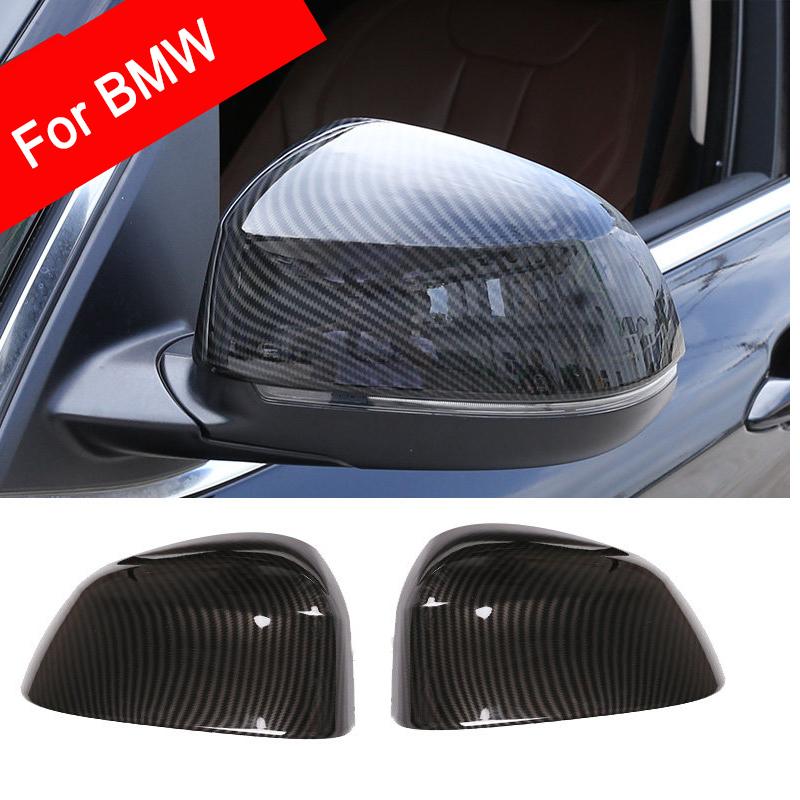 For BMW X3 X4 G01 G02 2018-2024 Carbon Fiber Center Console Panel Cover Gear Shift Frame Replacement Durable Trim Car Accessorie