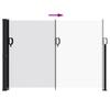 Retractable Side Awning White 140 x 300 cm