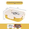 Microwaveable 304 Stainless Steel Lunch Box - 2026 Insulated Bento for Office Workers & Students