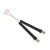 2Pcs Drum Brush Percussion Brushes Snare Brush Jazzes Drum Brushes Professional Nylon Wire Brush with Comfortable Handle