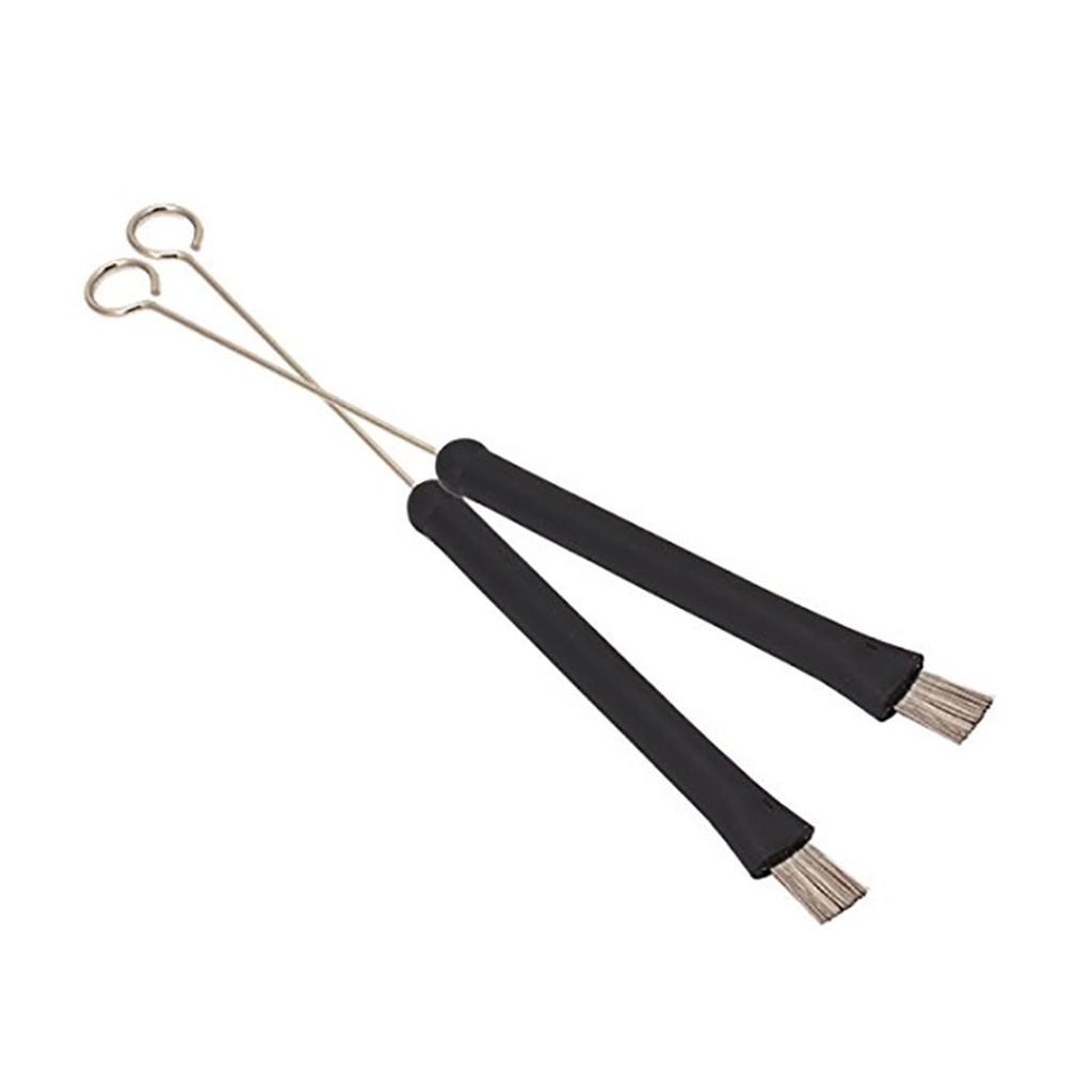2Pcs Drum Brush Percussion Brushes Snare Brush Jazzes Drum Brushes Professional Nylon Wire Brush with Comfortable Handle
