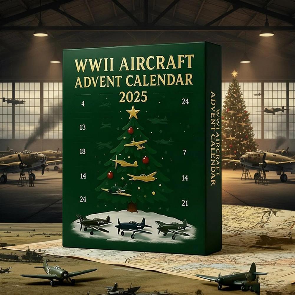 

Unique Military-Themed Advents Calendar For Adults 24 Days Xmas Countdown Calendar With Unique Mini Airplane For Christmas Tree China Mainland