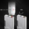 DERUI Classic Gas Lighter, Mechanical Metal Lighter Style, Stylish, Luxury Gift (Gas not included) (Black A)