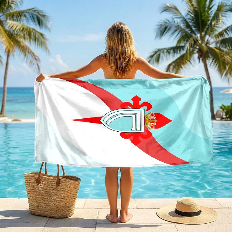 Celta Vigo FC Druck Schnelltrocknendes Strandtuch Mikrofaser Saugfähig Tragbares Reise-Schwimmtuch