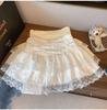 Women's High Waist Mesh Lace Skirt - Summer Ballet Style