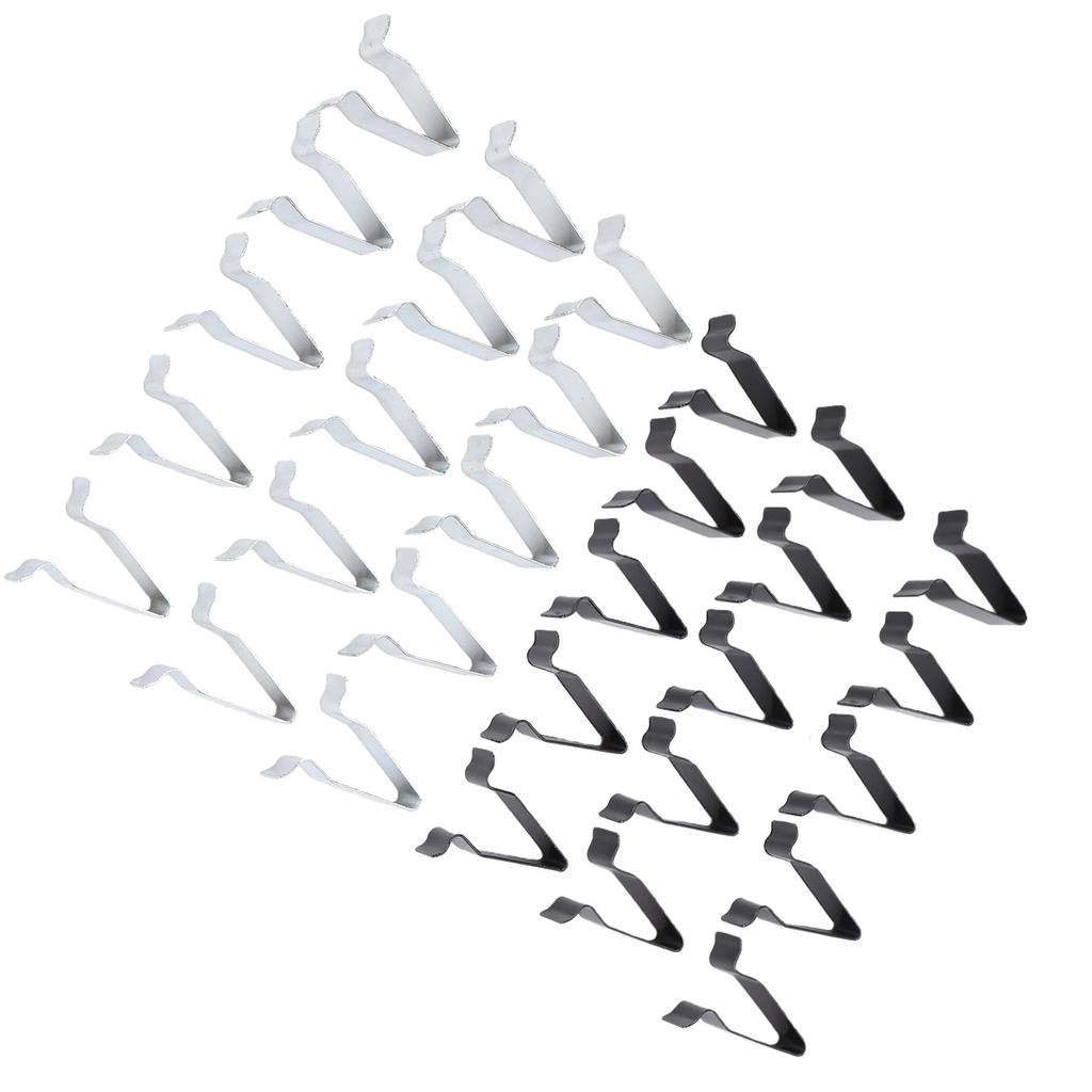 30PCS Metal Trim Panel Spring Clip Replacement for Seat Mii Altea 4A0867276A Car Trim Panel Retaining Clips