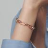 ELLE Jewelry Square Clip Chain Bracelet ELBRBB084