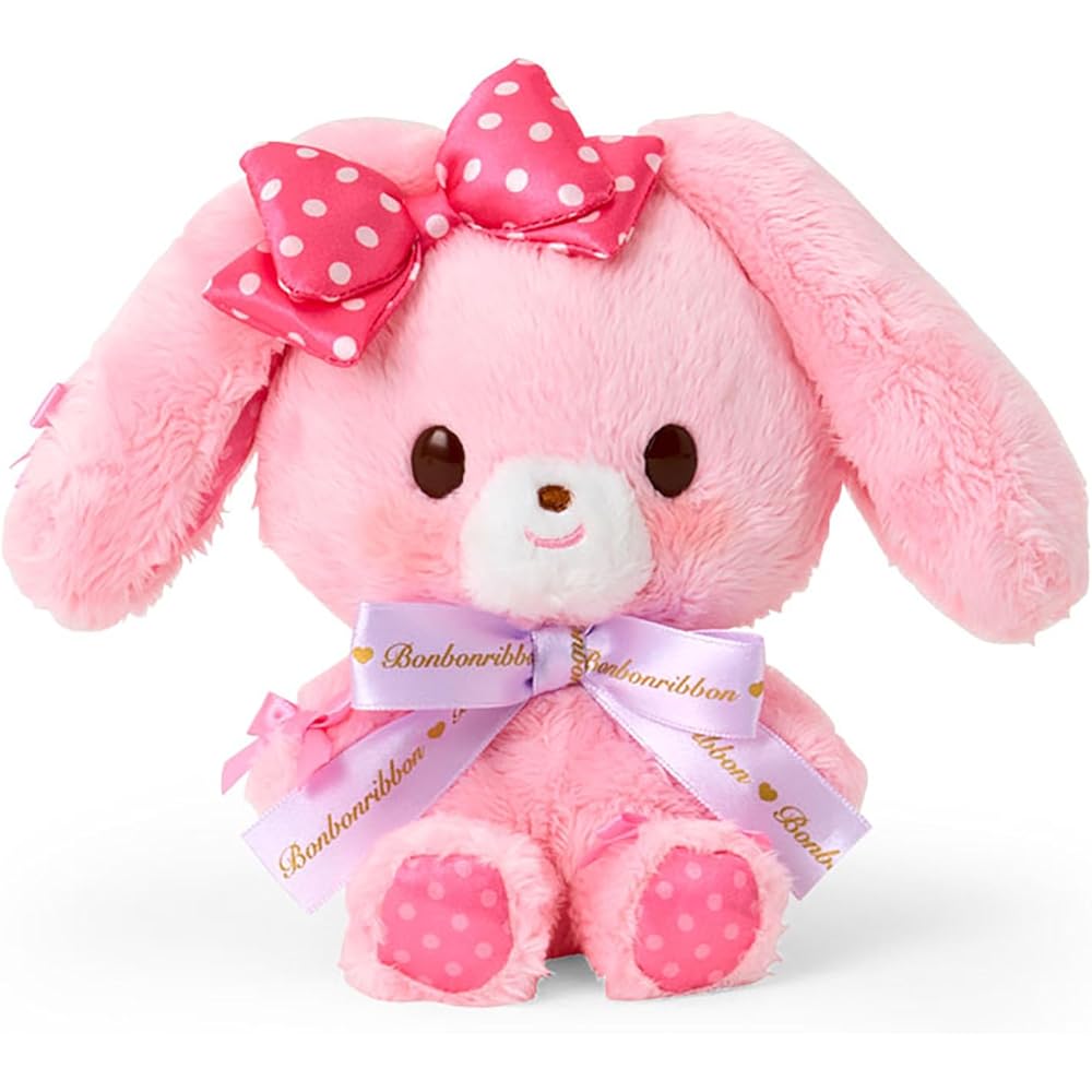 

Sanrio Bonbon Ribbon Plush Toy Character Award Logo Ribbon Age 3 and Up 748447