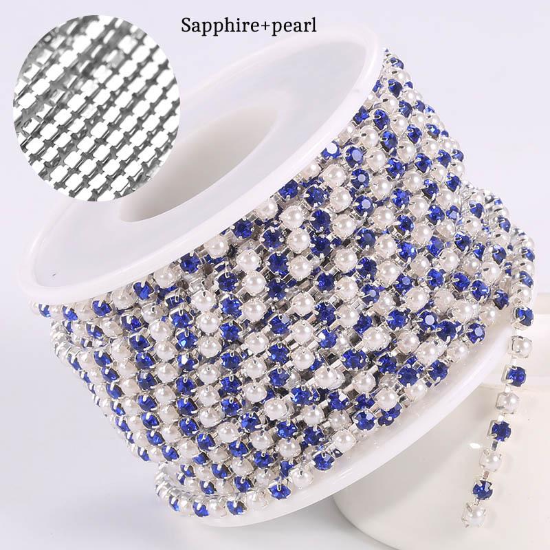 Metall Strass Greifkette Handgefertigt Diy Schmuck Accessoires Bohrkette Krallenkette Krallenbohrer Nailart Schmuck Bohrleiste Bekleidungszubehör