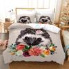 2/3pcs bedding set Digital Print Comfortable Duvet Cover for Home Bedroom Decoration, 1 Duvet Cover and 2pillowcase with Zippers