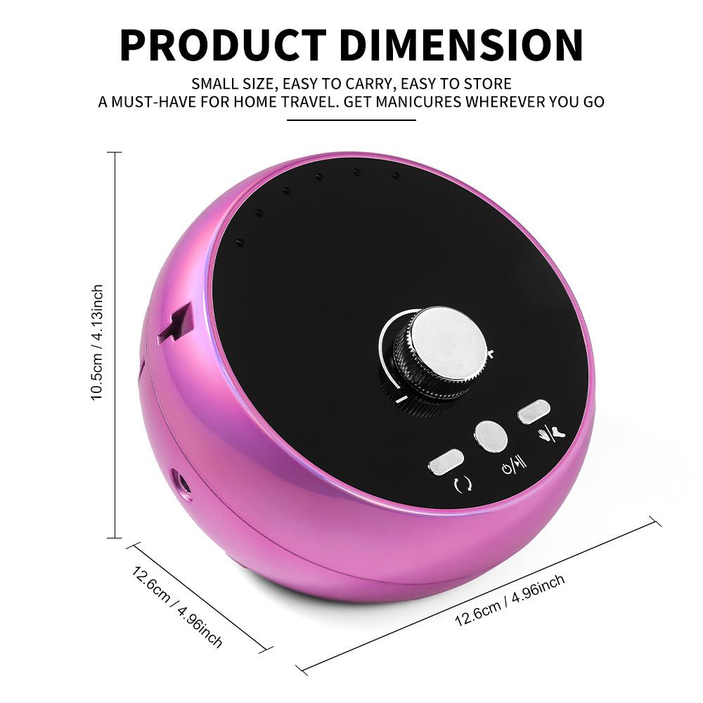 New Nail Drill Machine 45000 RPM Electric Nail File 203 Lightweight Nail Grinder for Manicure Pedicure Cuticle Removal and Polishing
