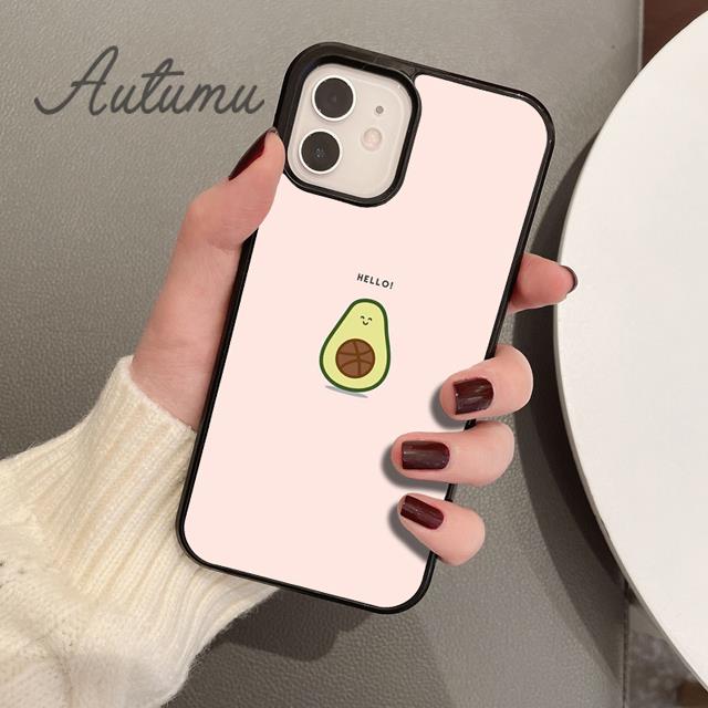 

Милый чехол для телефона с рисунком авокадо для iPhone 11 12 13 14 Pro Max mini X XR XS SE 2020 6S 7 8 Plus Samsung Galaxy S21 S22 Samsung S22ultra