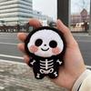 Cute Cartoon Skeleton Plush Doll Pendant Keychain Creative Backpack Accessory Home Decoration For Children Halloween Gifts