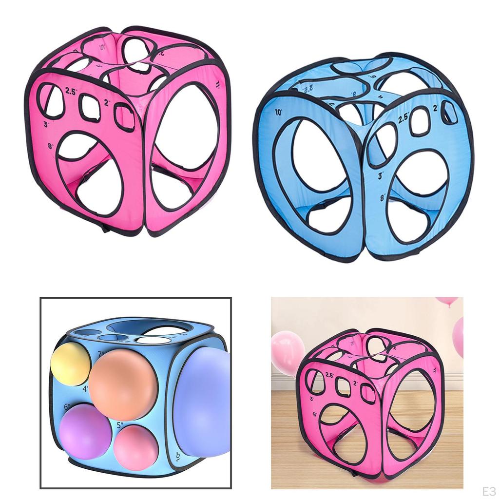 Balloon Sizer Box Size Measurement Repeated Use Wedding Decoration Arch Lightweight Oxford